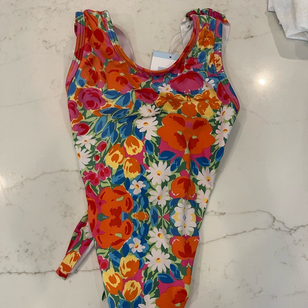 Bella Bliss X FV Sabrina Bathing Suit Bright Floral